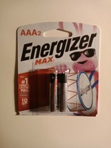 Energizer Max AAA2 Alkaline Battery 2ct 039800014009JP - £3.85 GBP