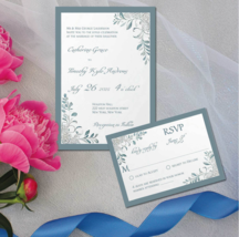 Grace | Wedding Invitation and rsvp card | 25 sets - £117.14 GBP