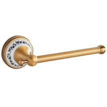 Toilet Brush With Holder For Bathroom Antique Bronze Wall Mounted Toilet Wall Mo - £49.51 GBP