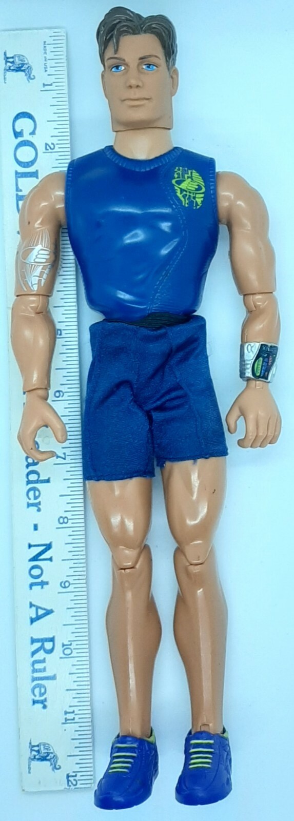 Max Steel in shorts by Hasbro International 2000  apprx. 12" Item image 5