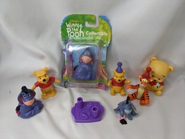 Disney Winnie the Pooh Eeyore Figure Lot Cake Toppers - £15.79 GBP