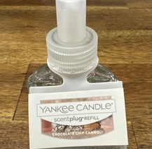 Yankee Candle Scent Plug In Refill Chocolate Chip Cannoli House Room Fragrance - £7.55 GBP