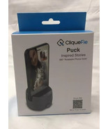 NEW Cliquefie 360 CLIPUKP-G Panoramic Self-Rotating Phone Stand for Mobi... - $23.07 CAD