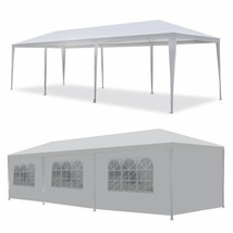 2X Outdoor 10X30 Canopy Party Wedding Tent Gazebo Pavilion Cater Events ... - £223.11 GBP