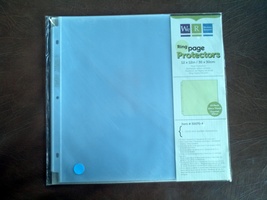 WE R MEMORY KEEPERS 12 X 12 RING PAGE PROTECTORS 10 SHEETS ( 50070-4 ) - £18.22 GBP