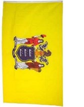 New Jersey 4&#39;x6&#39; Polyester Flag - £10.35 GBP