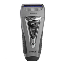 Optimus Curve Rechargeable Triple Wet/Dry Men&#39;s Shaver in Black and Silver - £34.61 GBP