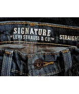 LEVI STRAUSS &amp; CO SIGNATURE STRAIGHT BOY&#39;S JEANS-COTTON/ELASTANE-8-GENTL... - $3.99