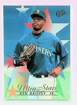 1996 Fleer Ultra Stars - Ken Griffey, Jr. #579 Baseball Card - £2.30 GBP