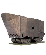 Star Wars Jawa Sandcrawler Metal Earth 3D Model Kit Brown - $39.98