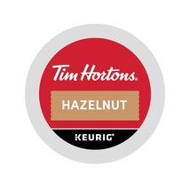 TIM HORTONS HAZELNUT MEDIUM ROAST COFFEE KCUPS 24CT - $25.24