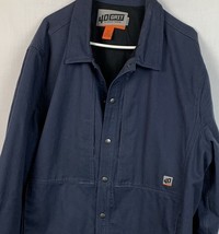 Duluth Trading Co Jacket 40 Grit Canvas Work Shirt Snap Casual Men’s 2XL - £39.32 GBP