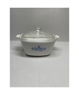 Corning Ware Blue Cornflower Square Casserole P-1 3/4-B - 1 3/4 Quarts, ... - $409.56 MXN