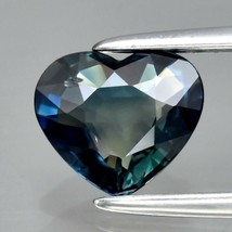 Green/Blue Sapphire Heart, 1.15 cwt. Earth Mined. Appraised for 360 US. - £133.67 GBP