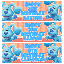 BLUES CLUES Personalised Birthday Banner - Blues Clues Birthday Party Ba... - £4.25 GBP