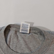 Delta Magnum Weight GEORGIA Men's Gray Cotton Blend Long Sleeve T-Shirt Size M image 5