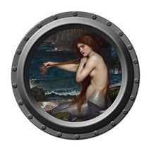 The Mermaid Porthole Wall Decal - £11.25 GBP