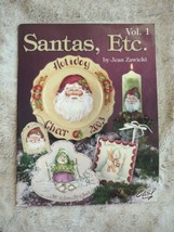 Santas Etc Vol 1 Christmas Decorative Painting Book Acrylic Jean Zawicki... - £8.80 GBP