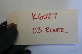 2003-2004 LAND RANGE ROVER AUDIO RADIO AMPLIFIER K6027 image 9