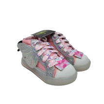 Athletic Works Toddler Girls Butterfly Light Up High Top Shoes Size 7/New - £14.81 GBP