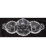 Cambridge Glass CLEAR CAPRICE PATTERN 12 7/8&quot; Three Part CELERY or RELIS... - $40.58 CAD