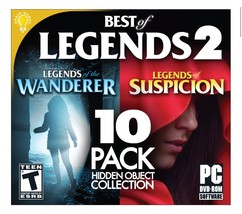 Best of Legends 2 Computer Hidden Object Game, Legends of Wanderer / Suspicion - £7.82 GBP