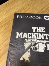 The Macintosh Man 1973 Movie Poster Pressbook Press Kit Vintage Cinema Newman KG - £79.38 GBP