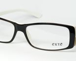 Exte Ex 198 01 Très Foncé Tortue Monture De Lunettes Ex19801 53-14-135mm... - $85.54
