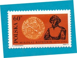 Poland (used) 1972 The 500th Anniversary Birth of Mikolaj Kopernik (Cope... - $1.99