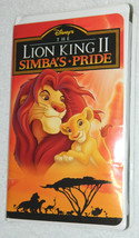 Classic The Lion King II: Simba&#39;s Pride (VHS, 1998) with Case - £6.02 GBP