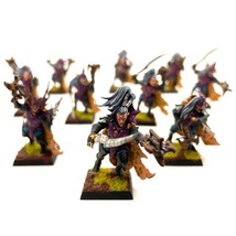 WFB Dark Elf Black Ark Corsairs 10x Hand Painted Miniature Plastic Rogue... - £155.51 GBP