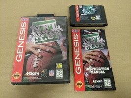 NFL Quarterback Club Sega Genesis Complete in Box - £4.78 GBP