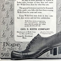 Geo E Keith Co Dope Model Shoes 1916 Advertisement Fashion Footwear DWII10 - $368.12 MXN