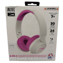 Altec Lansing Wireless Headphones Kid Safe Volume Limiting Noise Cancelling - $17.33