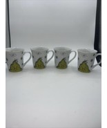 Grinch Mugs Set Of 4 Mugs 4.25” Tall - £35.11 GBP