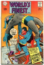 Worlds Finest #180 1968-BATMAN-SUPERMAN Neal Adams Cvr Vg - £25.20 GBP