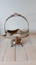 1920s Antique Warren Silver Co. Silver Plated Candy dish, serving dish, - $25.73
