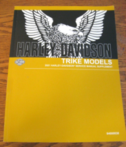 2021 Harley-Davidson TRIKE Service Manual Supplement Free Wheeler FLRT X... - $157.41