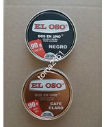 2X EL OSO SHOE SHINE  ( GRASA PARA CALZADO UNO DE CADA COLOR ) - 2 OF 90... - $18.99