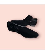 Steven By Steve Madden Archie Black Velour Woman’s Size 9.5 M Shoes Loafers - $712.07 MXN