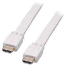 LINDY 5m Flat White Standard HDMI Cable  - $39.00