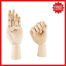 12-Inch Art Mannequin with Articulated Hands - Perfect for Drawing &amp; Ske... - $48.50