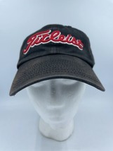 Titleist Hat Cap Texas Tech TTU Black Red Letters Adjustable Forty Seven... - $12.59