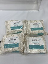 (4) Aveeno Calm Restore Wipes Nourishing Makeup Removing Towelettes Face... - £21.55 GBP