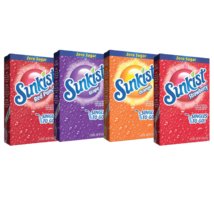 Sunkist Singles To Go Variety Drink Mix | 6 Packets Each | Mix &amp; Match Flavors - £5.23 GBP+