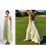 Zara ZW Collection Long Volume FLORAL PATCHWORK DRESS S - $2,075.03 MXN