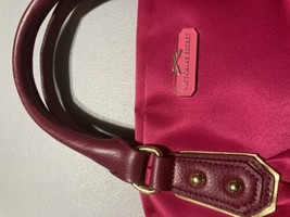 Victorias Secret Small Tote Cosmetic Bag Purse Overnight Toiletry Bag Barbiecore - £11.86 GBP