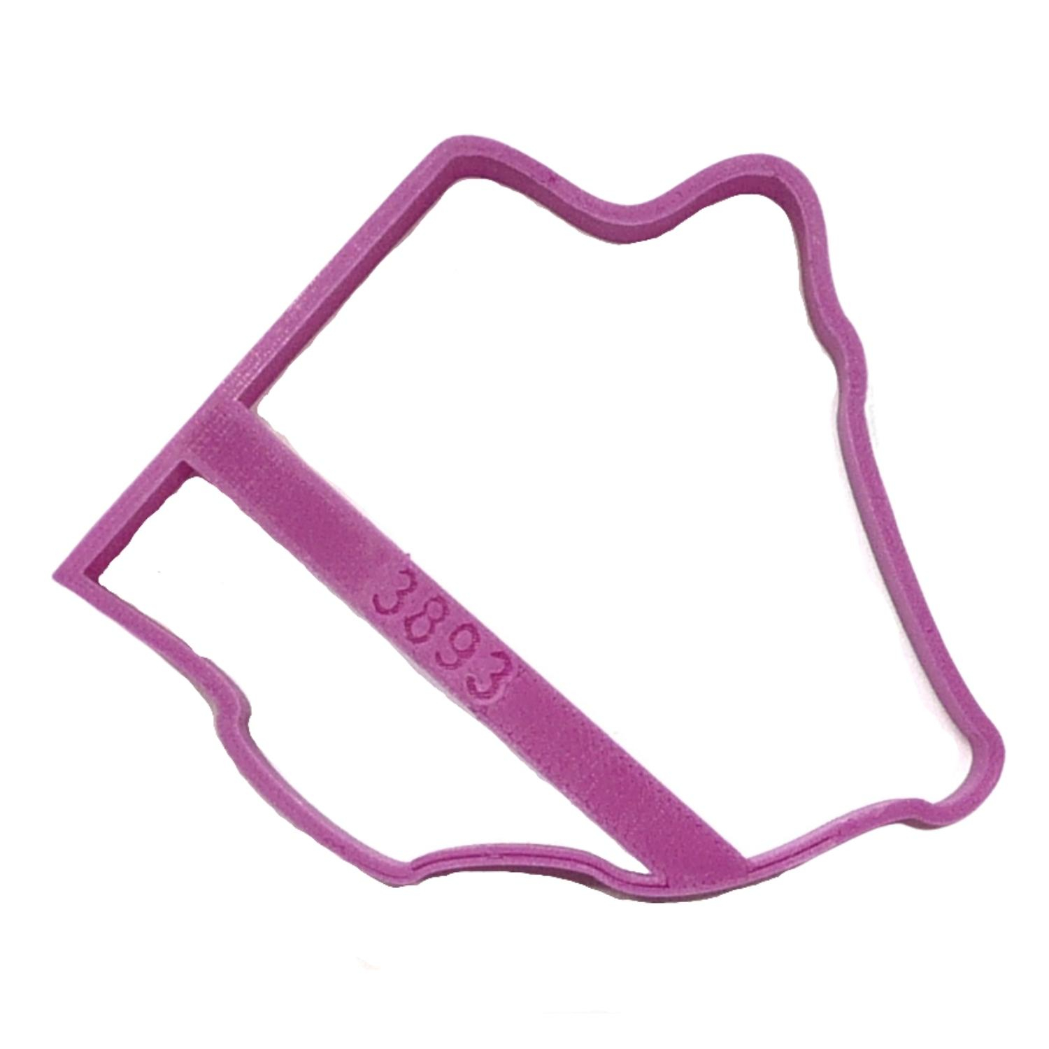 Aguada Puerto Rico Municipality Outline Cookie Cutter Made In USA PR3893 - $2.99
