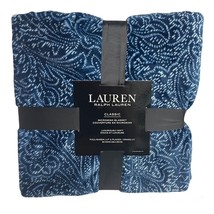 Ralph Lauren Plush Micromink Full/Queen Blanket | Classic Ralph Lauren Monogramm - £62.92 GBP