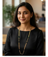 Heritage: Exquisite Gold Mangalsutra Style Necklace - $350.00